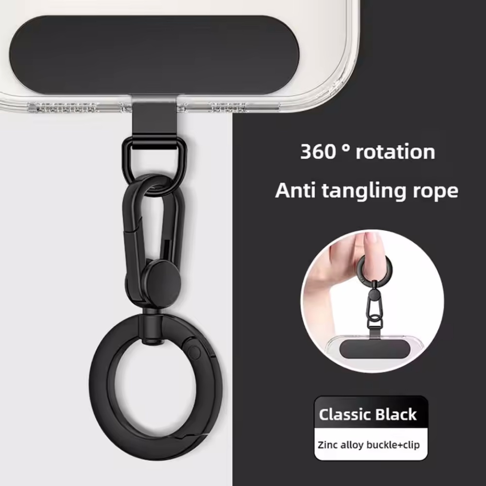 String Tension Clip - 메탈 폰 랜야드 클립 패치 360