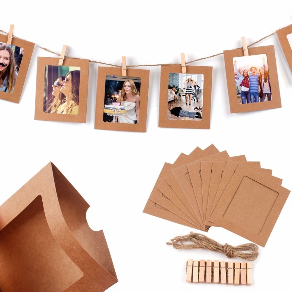 String Tension Clip - 10Pcs DIY 공예 종이 사진 프레임