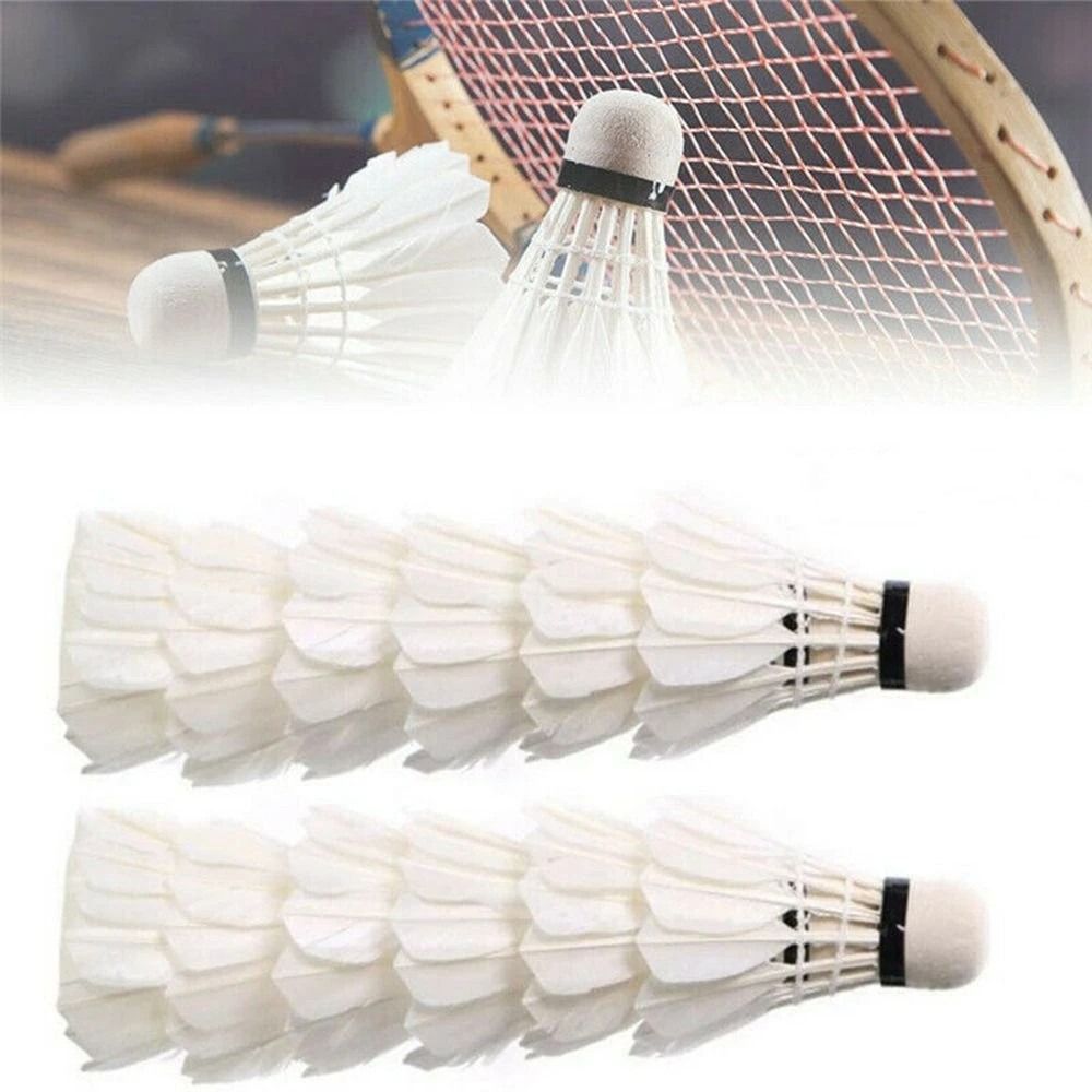 Badminton Event - 새로운 흰색 거위 깃털 배드민턴 셔틀콕