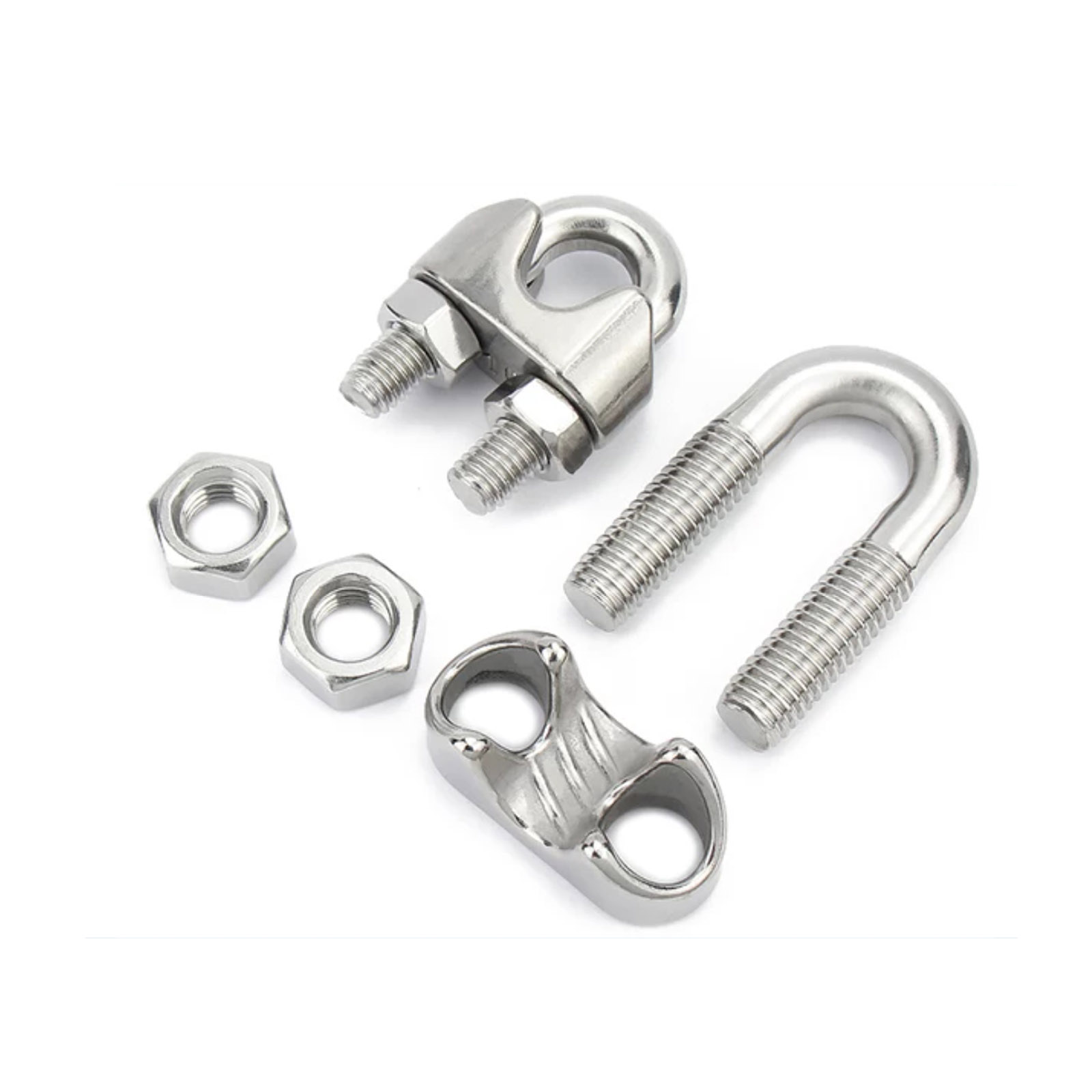 1/5pcs 304 스테인레스 스틸 와이어 로프 클램프 - String Tension Clip 리뷰 및 가격