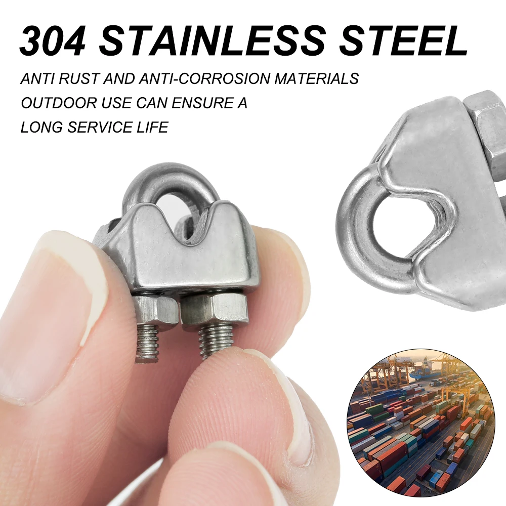 12개 U자형 M3 케이블 클램프 3mm 와이어 로프  - String Tension Clip 리뷰 및 가격