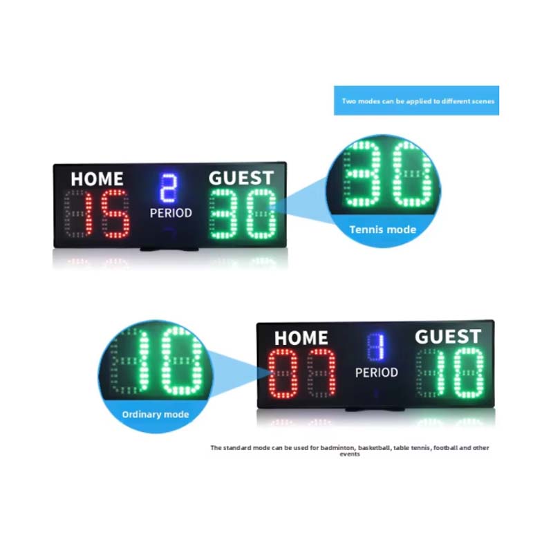 새로운 야외 LED 전자 5자리 카운터 농구 당구 축구 - Badminton Score Counter 리뷰 및 가격