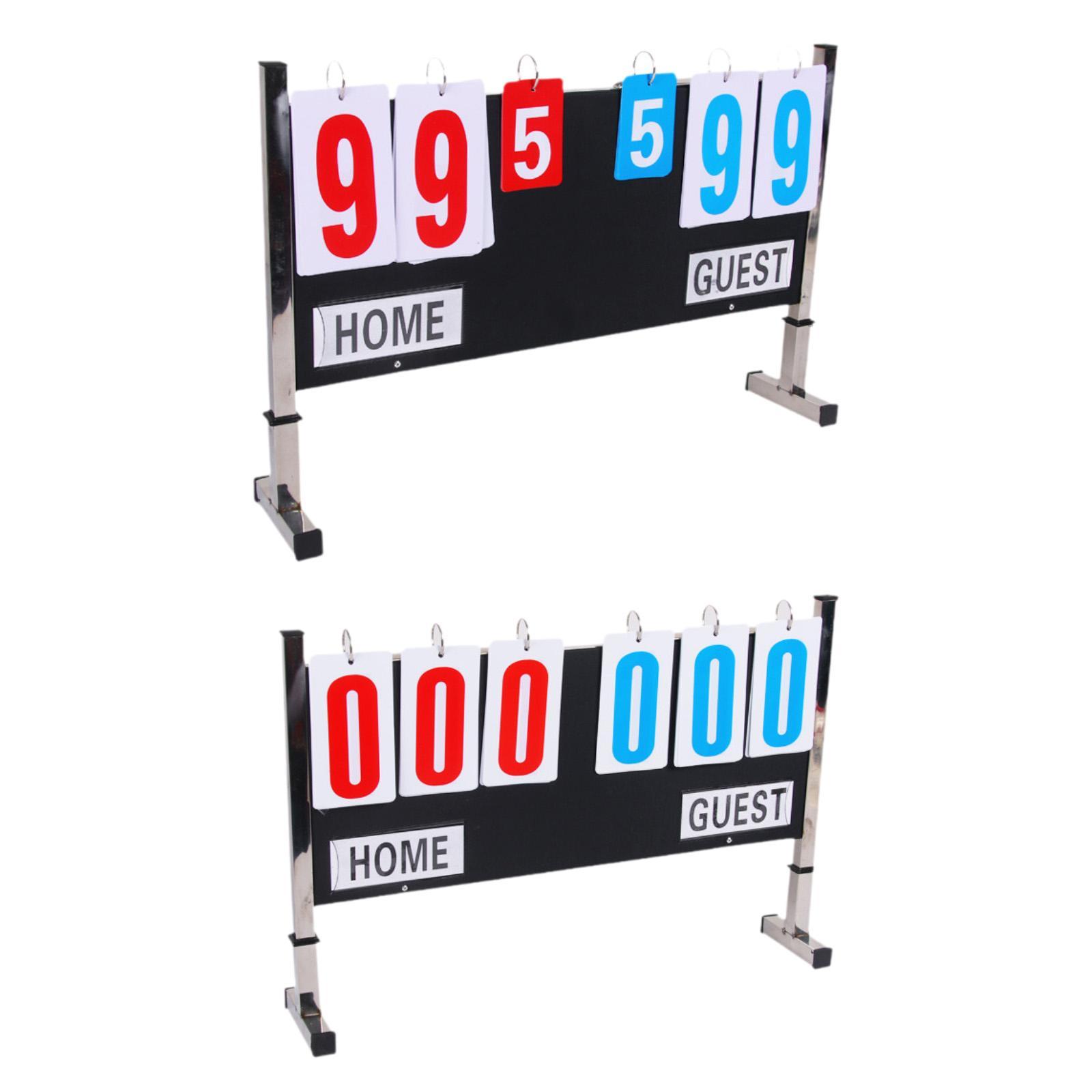 멀티 스포츠 스코어보드 테이블탑 스코어 플리퍼 플립 스 - Badminton Score Counter 리뷰 및 가격