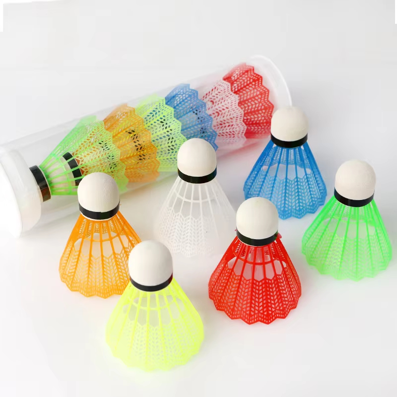 12Pcs 다채로운 플라스틱 배드민턴 셔틀콕 내구성이  - Badminton Event 리뷰 및 가격