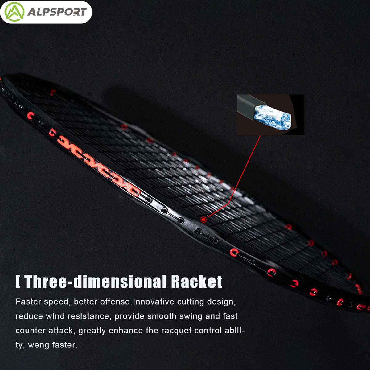 Alpsport MH-V5 5U 75g 법적 원본 최대 - Badminton Event 리뷰 및 가격