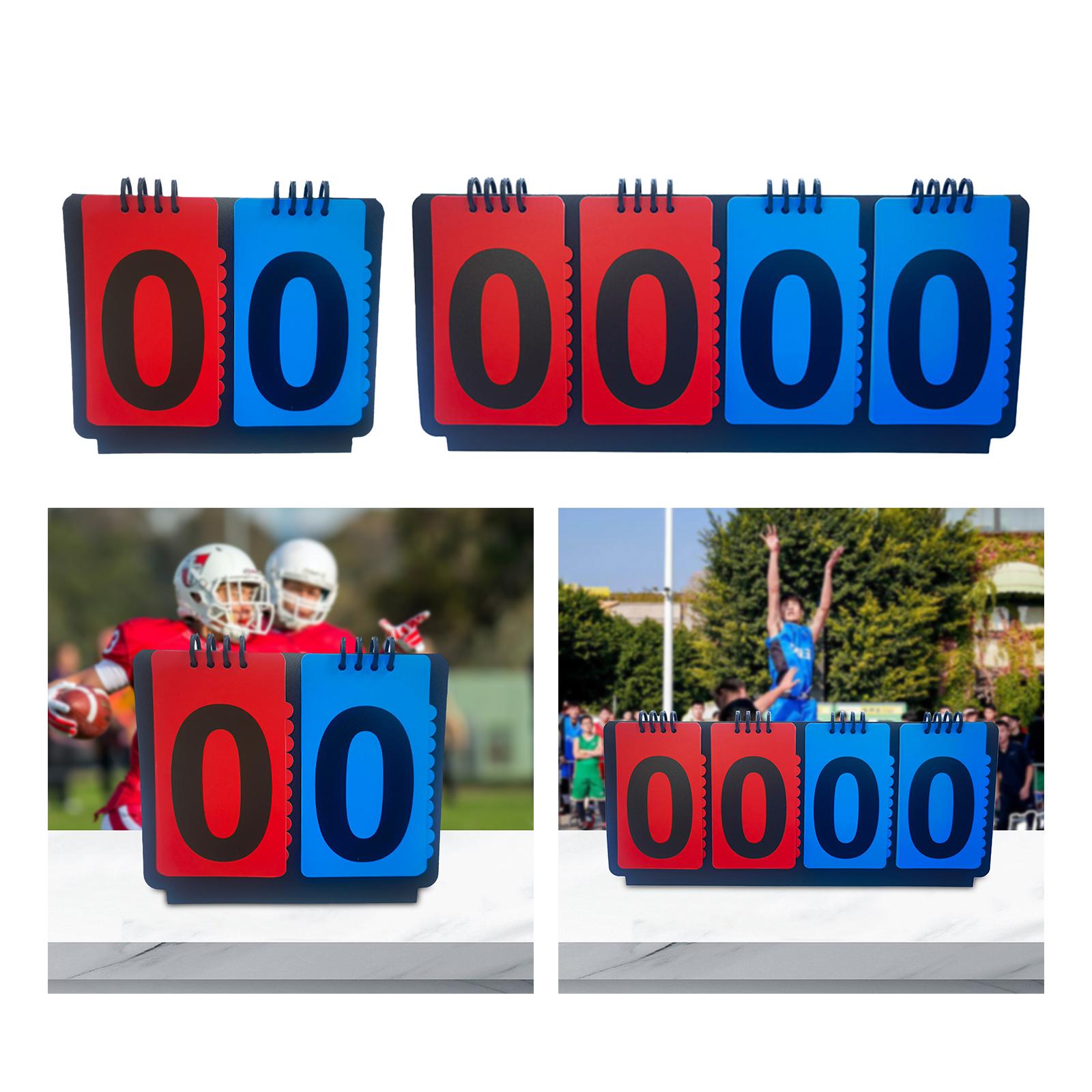 스포츠 스코어보드 수동 점수 플립 카드, 야구 코치 테 - Badminton Score Counter 리뷰 및 가격