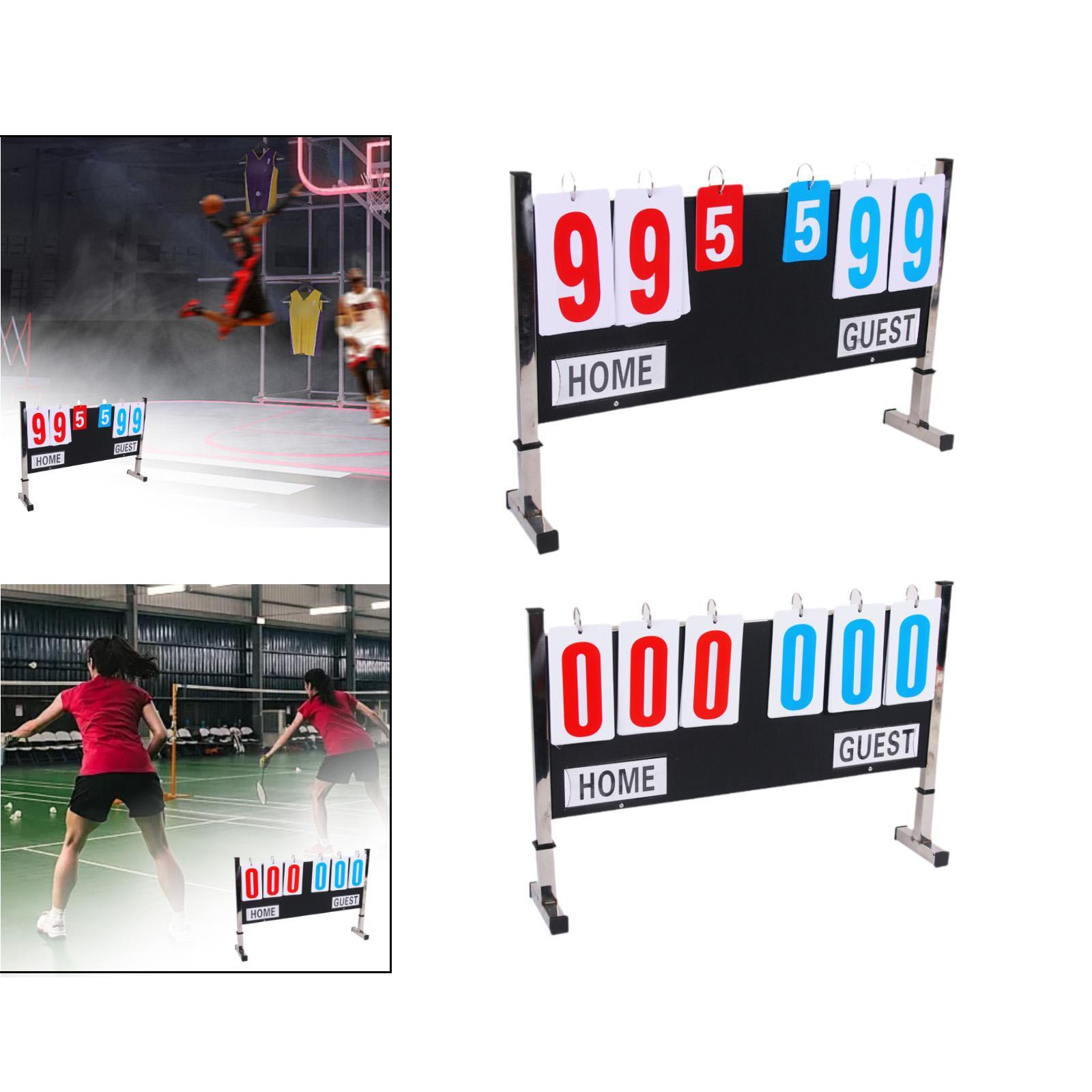 테이블 스코어 플리퍼 다기능 점수 기록기 멀티 스포츠  - Badminton Score Counter 리뷰 및 가격