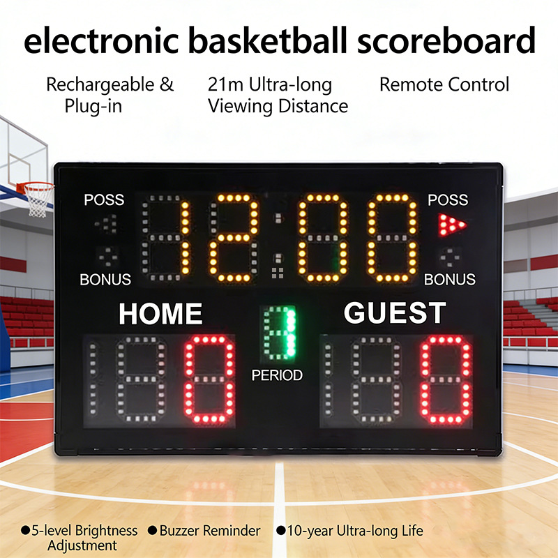 휴대용 충전식 전자 점수판 타이머 (농구, 배드민턴,  - Badminton Score Counter 리뷰 및 가격